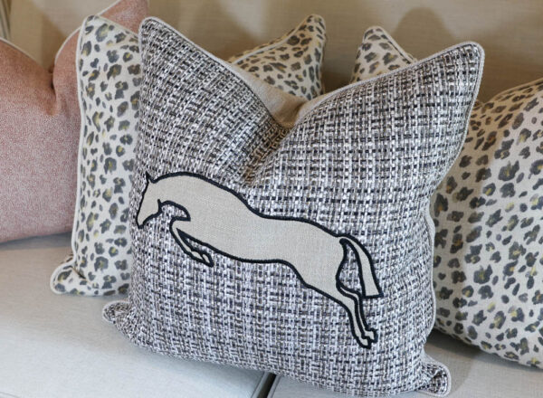 Ballina Stables Plaid Scatter Cushion - Image 3