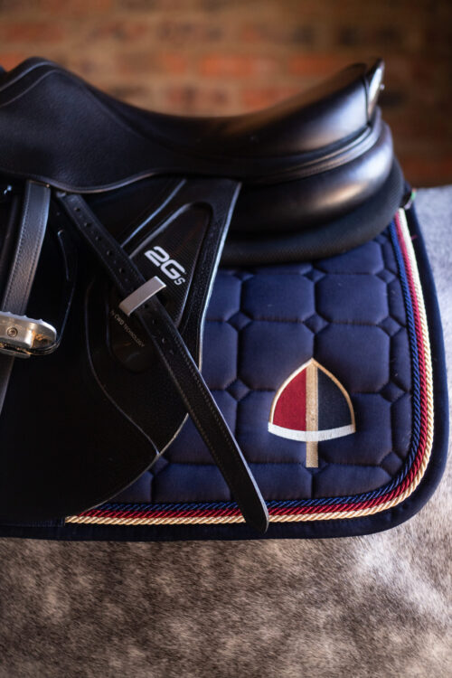 Callaho GP Navy Saddle Pad - Image 3
