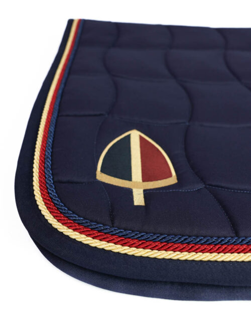 Callaho Dressage Navy Saddle Pad - Image 3