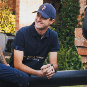 Callaho Navy Shield Cap