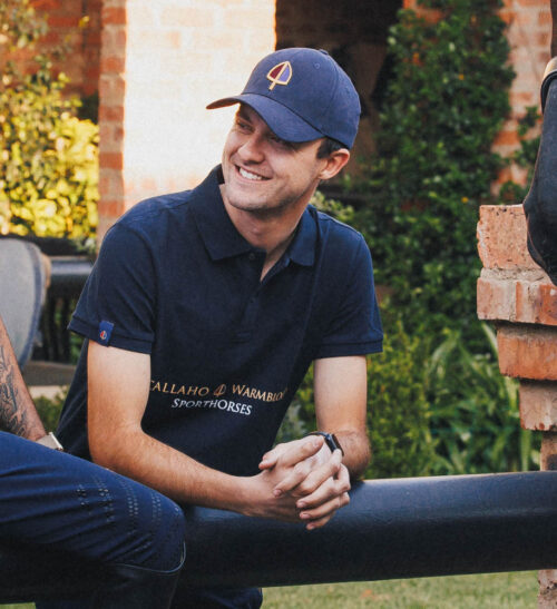 Callaho Navy Shield Cap