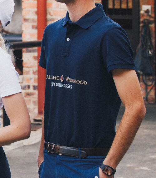 Callaho Navy Polo Shirt - Image 2