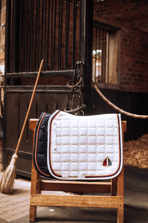 Callaho GP White Saddle Pad - Image 4