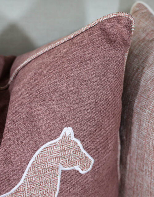Ballina Stables Pink Scatter Cushion - Image 4
