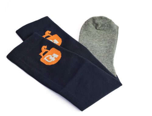 Orange Horse Icon Socks - Image 2