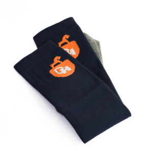 Orange Horse Icon Socks