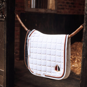 Callaho Dressage White Saddle Pad