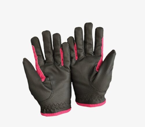 Dolce Vita Leather Glove Black and Pink (Kids) - Image 3