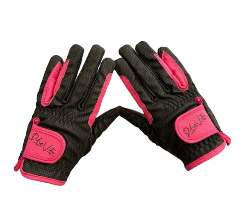 Dolce Vita Leather Glove Black and Pink (Kids)
