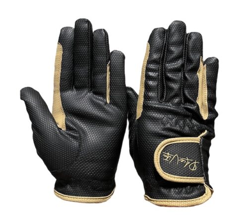 Dolce Vita Leather Glove Black and Tan (Adult) - Image 2