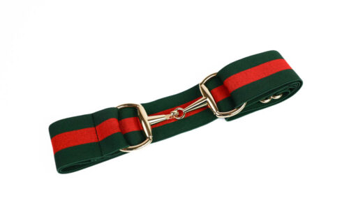 Elasticated Belt Red & Green - Image 3