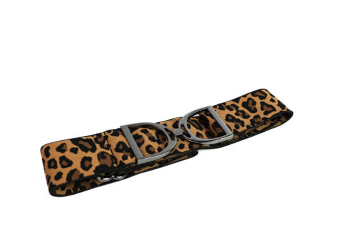 Elasticated Belt Leopard Print - Image 3