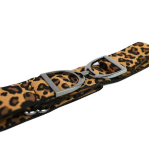 Elasticated Belt Leopard Print