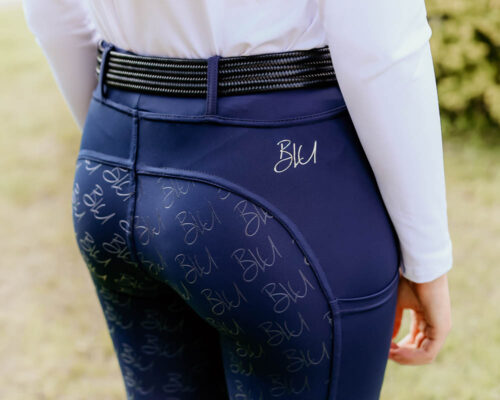 Blu Equestrian Legging Navy - Image 3