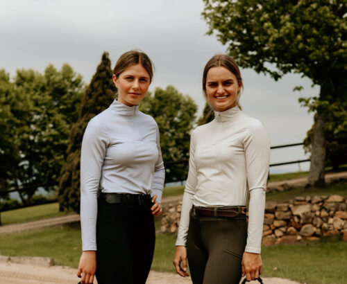 Blu Equestrian Beige Base Layer - Image 2
