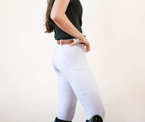Blu Equestrian Legging Branco White - Image 2