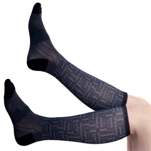 HAB Equestrian Technical Navy Socks - Image 2