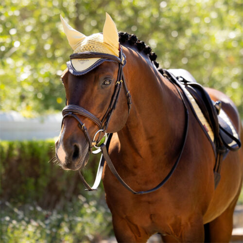 LeMieux Classic Fly Hood Mimosa - Image 2