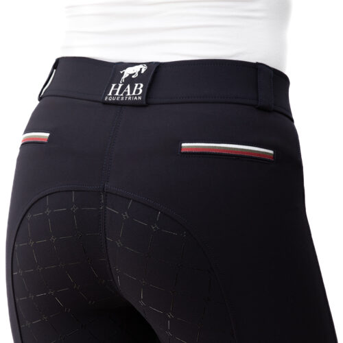 HAB Equestrian Diamant Breeches Navy - Image 2