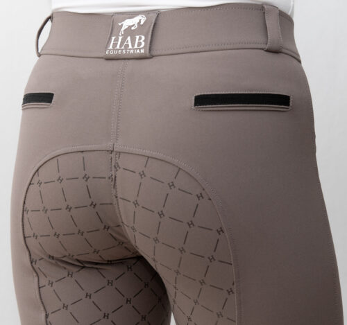 HAB Equestrian Diamant Breeches Taupe - Image 4