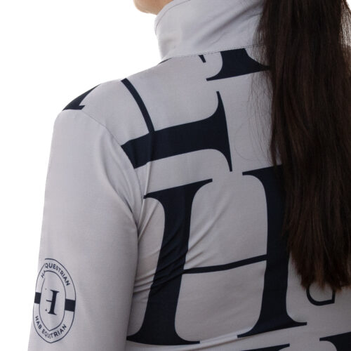 HAB Equestrian Elektra Base Layer Taupe Pattern - Image 3