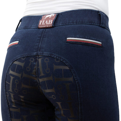 HAB Equestrian Elektra Denim Breeches - Image 4