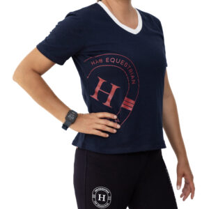 HAB Equestrian T-Shirt Navy