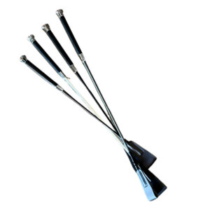 Unicorn Tack Jumping Whip Leather Handle