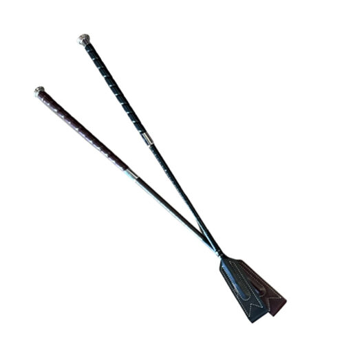 Unicorn Tack Leather Show Jump Crop