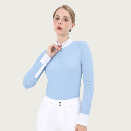DEE Long Sleeve Show Shirt Baby Blue - Image 3