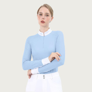 DEE Long Sleeve Show Shirt Baby Blue