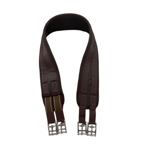 Unicorn Tack Shaped Memory Foam Girth Brown - Image 4