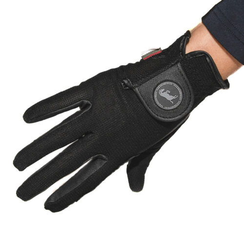 HAB JP Serino Air Mesh Black Gloves - Image 2