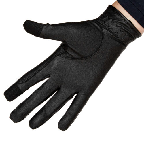HAB Equestrian JP Serino Black Full Gloves - Image 3