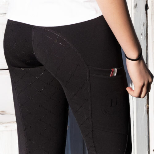 HAB Equestrian Riding Tights Grey - Image 5