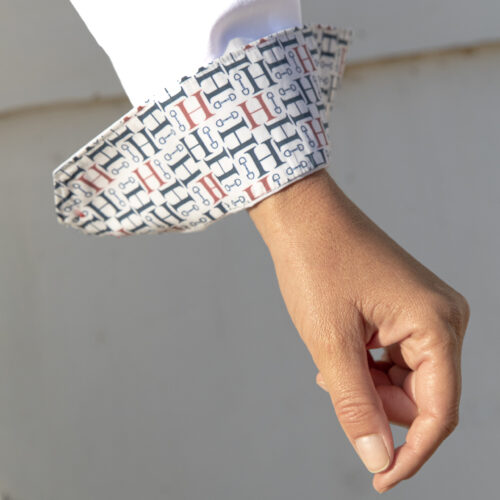 HAB Equestrian Bamboo Icon Shirt White - Image 3