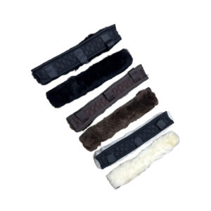 Unicorn Tack Sheepskin Poll and Noseband Cover
