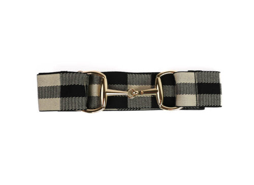 Elasticated Belt Tartan