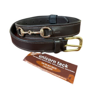 Unicorn Tack Snaffle Belt Brown