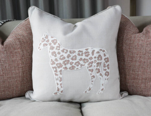 Ballina Stables Champagne Scatter Cushion