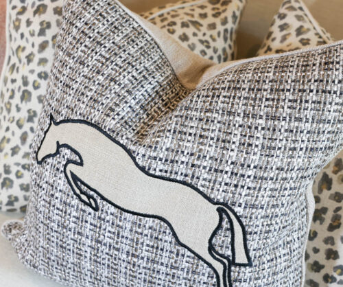 Ballina Stables Plaid Scatter Cushion - Image 2