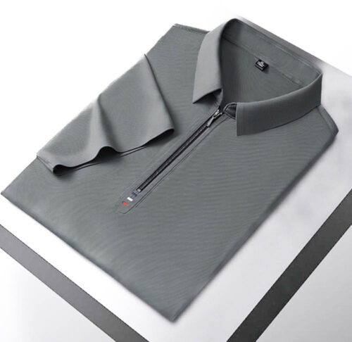 DEE Mens Short Sleeve Shirt Grey