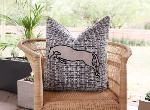 Ballina Stables Plaid Scatter Cushion - Image 4