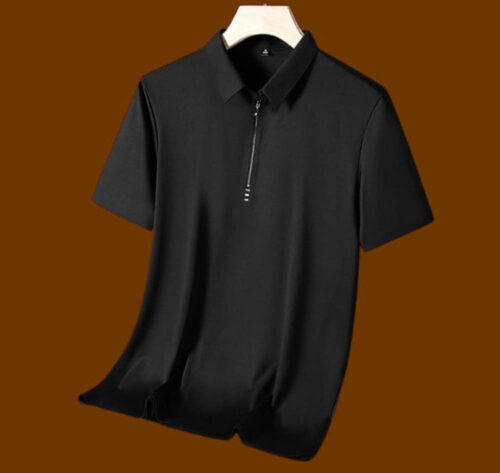 DEE Mens Short Sleeve Shirt Black - Image 2