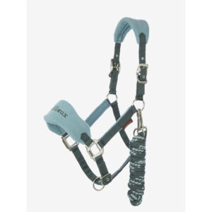 LeMieux Vogue Fleece Headcollar & Leadrope Petrol
